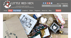 Desktop Screenshot of littleredhen.org